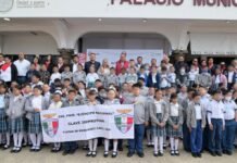 En Lunes Cívico conmemoran el 111 aniversario del Día del Ejercito Mexicano