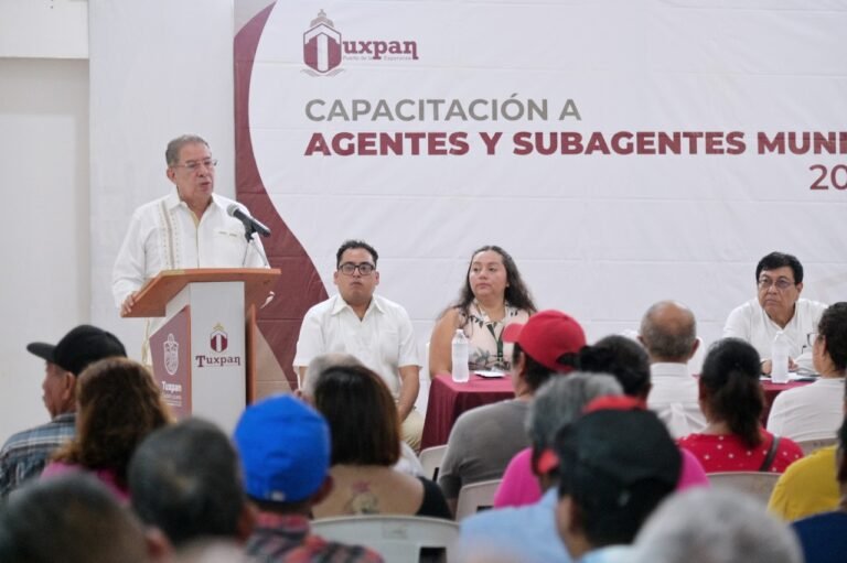CEJAV capacita a agentes y subagentes municipales de Tuxpan en materia de Justicia Alternativa