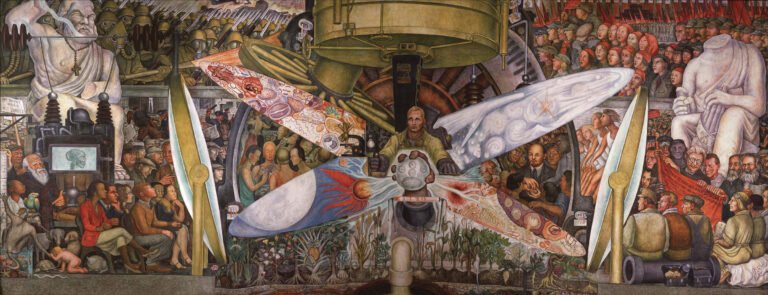 El Palacio de Bellas Artes celebra 90 años del mural de Diego Rivera