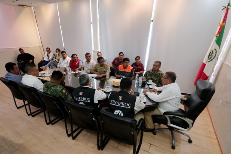 Tuxpan está en alerta, listo y coordinado para brindar atención y respuesta inmediata ante cualquier fenómeno meteorológico
