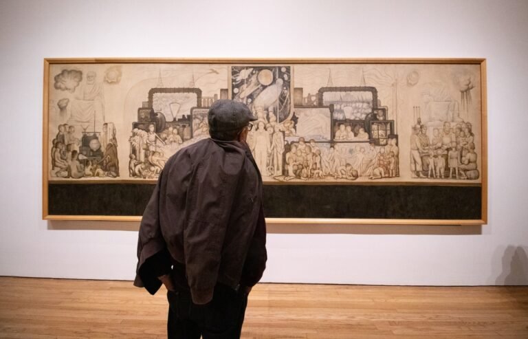 Dialogarán sobre tres aproximaciones narrativas que se desprenden del mural El hombre controlador del universo