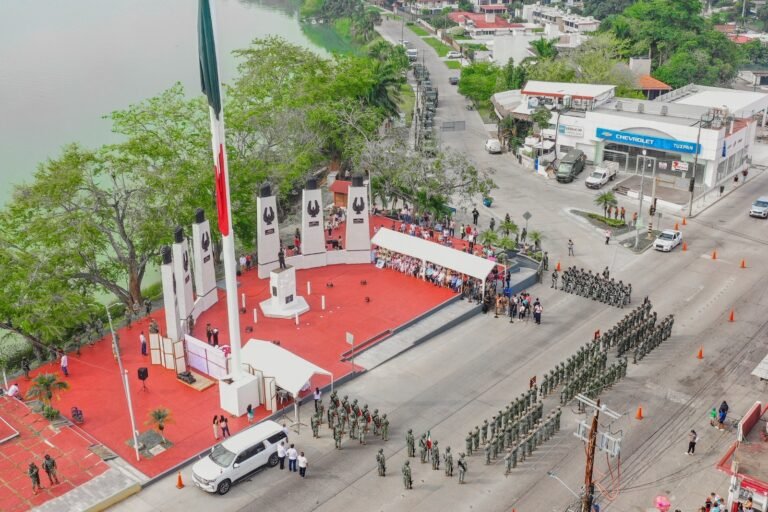 Tuxpan conmemoró el 177 Aniversario de la gesta heroica de los Niños Héroes de Chapultepec