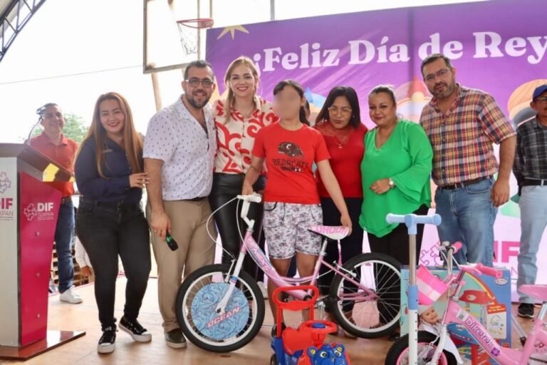 Ayuntamiento y DIF Tuxpan realizaron festejo de Día de Reyes a niñas y niños de comunidades de la Ruta Altamira