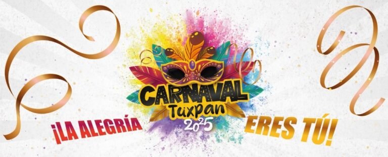 Lanzan convocatorias para formar parte de la Corte Real y para el Concurso de Comparsas del Carnaval Tuxpan 2025