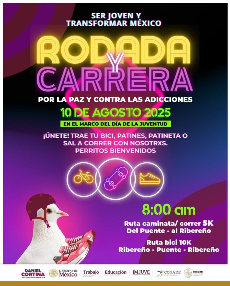 Tuxpan se une al movimiento nacional para celebrar el Día Mundial de la Juventud